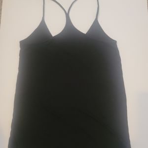 VS Pink essential black tank